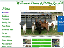 Tablet Screenshot of pony4party.com